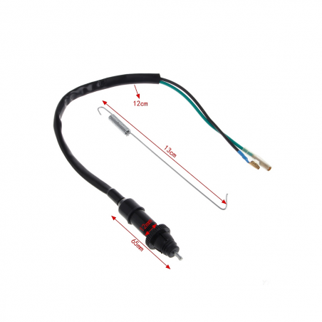 Rear Brake Light Switch – Fits Zündapp GTS 50 5-Speed Moped (529-029) – Reproduction