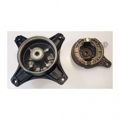 Roue Arrière Complète Pour Kawasaki VN 750 Vulcan - Jante, Moyeu, Tambour - Pièce D'origine - Occasion