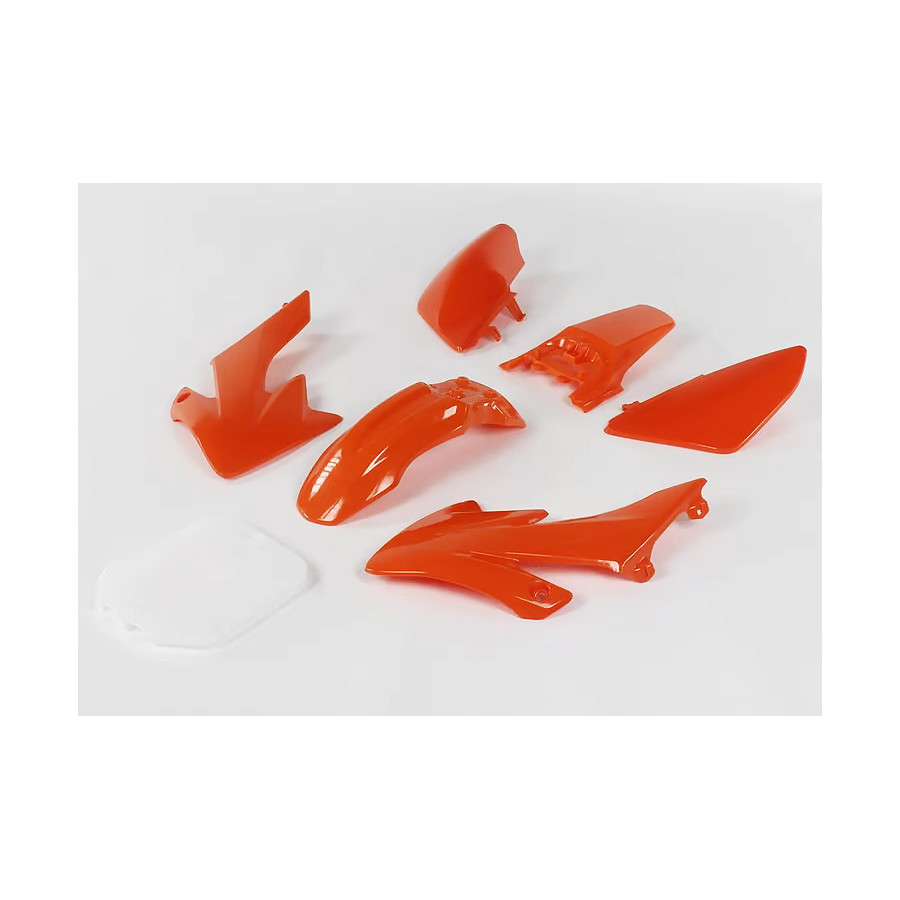 HMParts - Garde-Boue Avant Orange Pour Pit Bike Dirt Bike Type 1