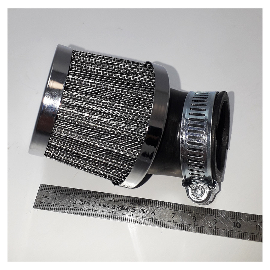 Filtre à Air Conique Universel Ø 59/60 Mm Pour Moto Cafe Racer/Scrambler - Neuf