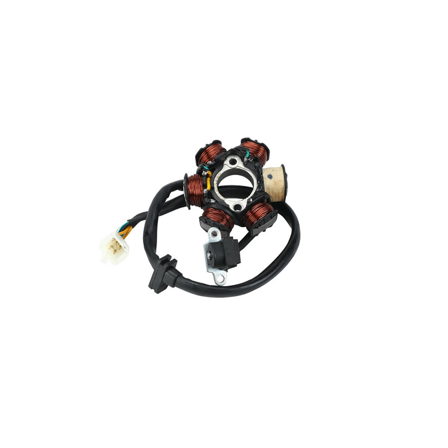 Stator De Volant Magnétique Pour Moteur GY6-50 60 80cc - Alliage Acier, Pour Karts, Scooters, Quads, Installation Facile, Amélioration Stabilité - 8