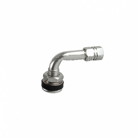 Paire De Valves Coudées Alu – Diamètre 11,3 Mm – Pour Jantes Moto Yamaha, Suzuki, Kawasaki, Honda