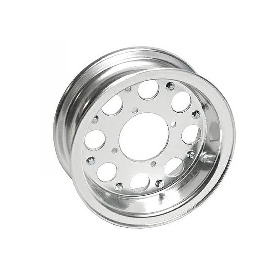 10 inch monkey rim 2.75 inches wide aluminim polished