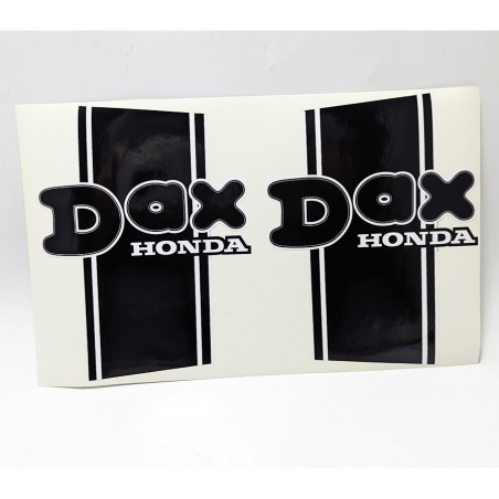 Pair of DAX black beam stickers
