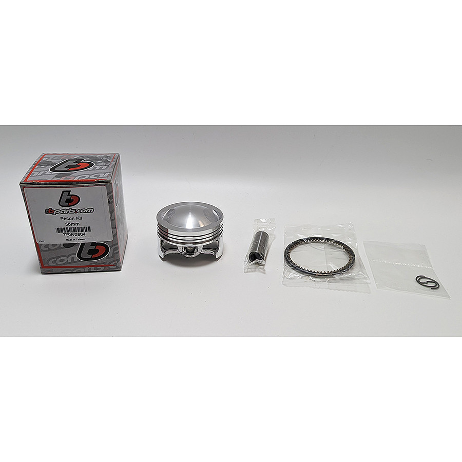 Akozon 56 Mm DIRT BIKE-Kolbenringe – Passend Für ZHONGSHEN PIT PRO DIRT BIKE & Yx140