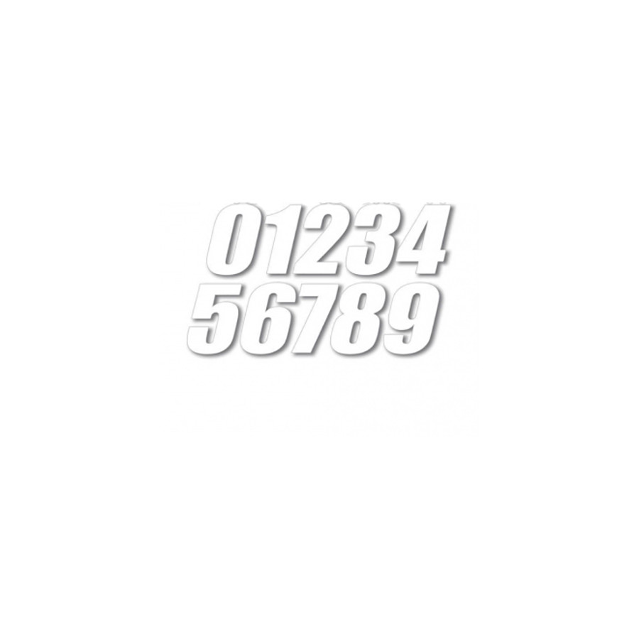 Décalcomanies Courses De Rue 1/18 Blanc – Pour Customiser Tes Modèles Réduits