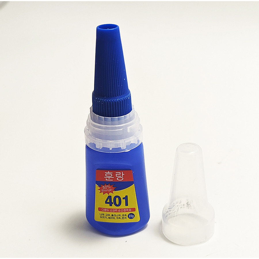 glue 401 type loctite et super glue 3