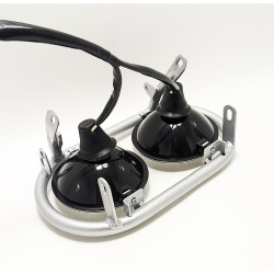 Phare Avant Pour Moto Monkey Gorilla Z50 Z125 - Mini Trail, Sans Clé, Noir, étanche