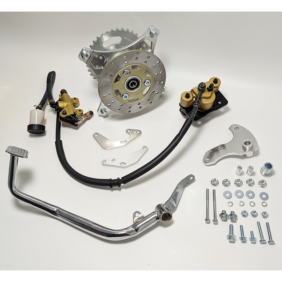 Kit De Freins Arrière STARK SKBK-1090245 - Disques Pleins 249mm Pour Peugeot 308, Citroën C4
