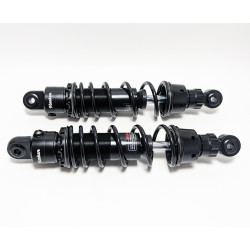 Paire D'amortisseurs Réglables One-TEK - Longueur 340mm - Couleur Noire - Neufs En Boîte