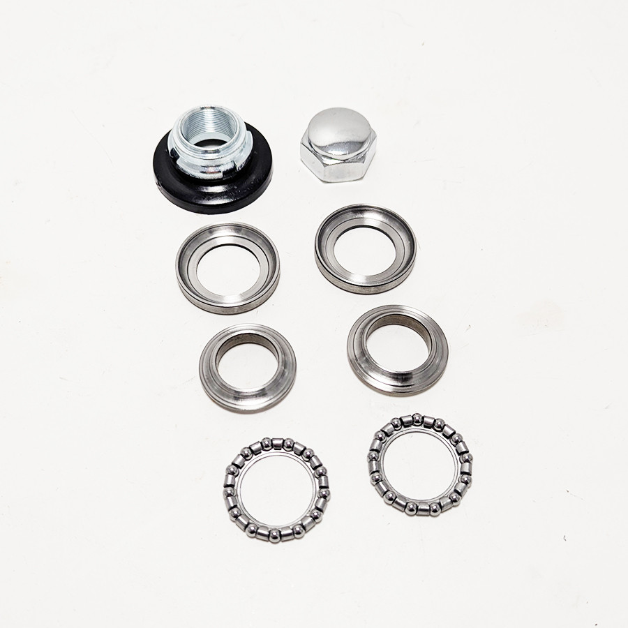 Ensemble de direction à manivelle à roulement à billes en alliage d'aluminium pour pièces de mise à niveau de voiture TT02 1/10 RC