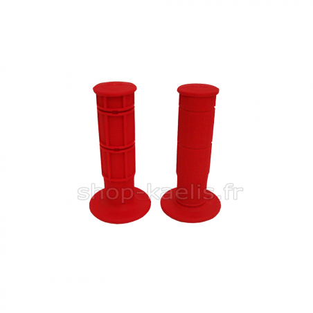Poignées De Guidon En Silicone Souple 22 Mm (7/8) - Pour Pit Bike, Dirt Bike, Moto - Couleurs Assorties