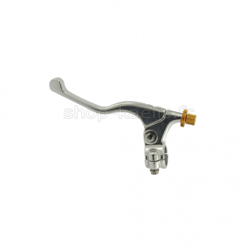 Poignée D'Embrayage 7/8" 22mm Gauche Droite Moto - Pompe Frein Embrayage Chrome Argent Hydraulique