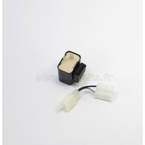 Lot De 2 Relais Clignotants 2 Broches 12V 20A 47W EMSea - Pour Réparer Clignotants Rapides Ou Problèmes LED Sur Voitures Anciennes, Motos