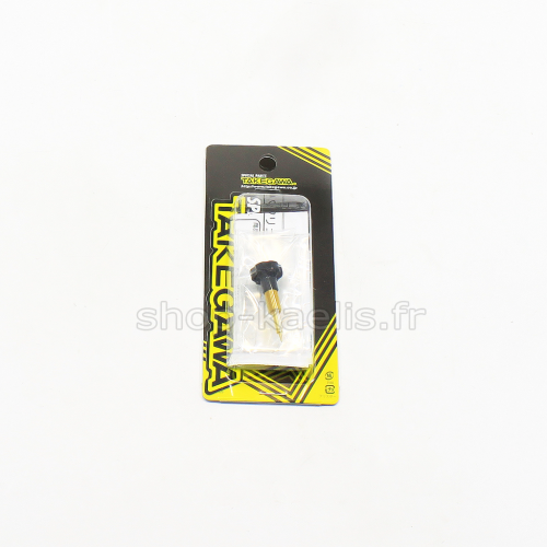 Richness adjustment screw TAKEGAWA black MIKUNI VM22 PZ26 carburetor screw